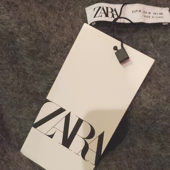 Zara  Knit Sweater Bolero Grey - Picture 16 of 16